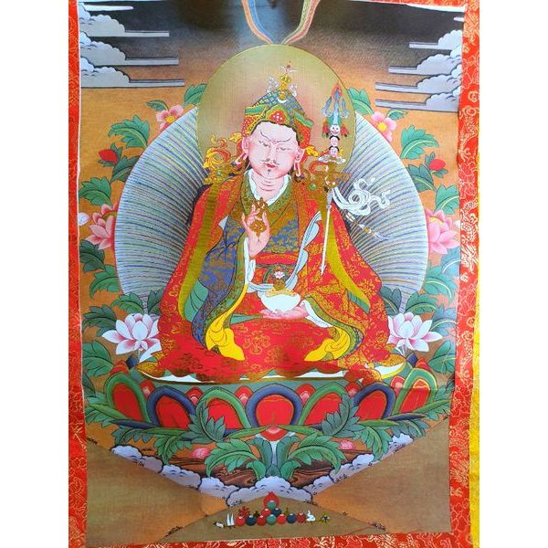 Tranh Thangka Tổ Liên Hoa Sinh Padmasambvaha_120x80cm